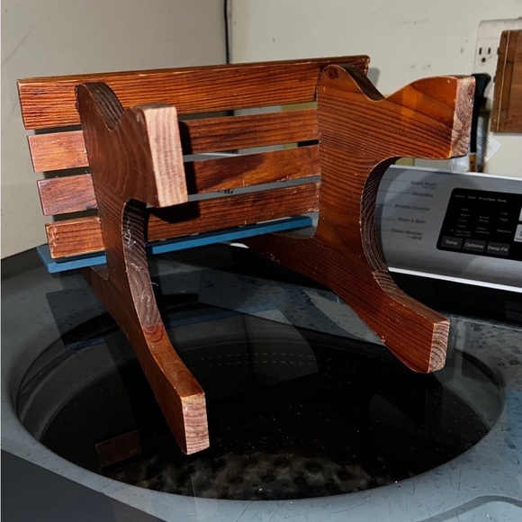 Vintage Wooden Time Out Todder/Kids Chair - Picture 5 of 10